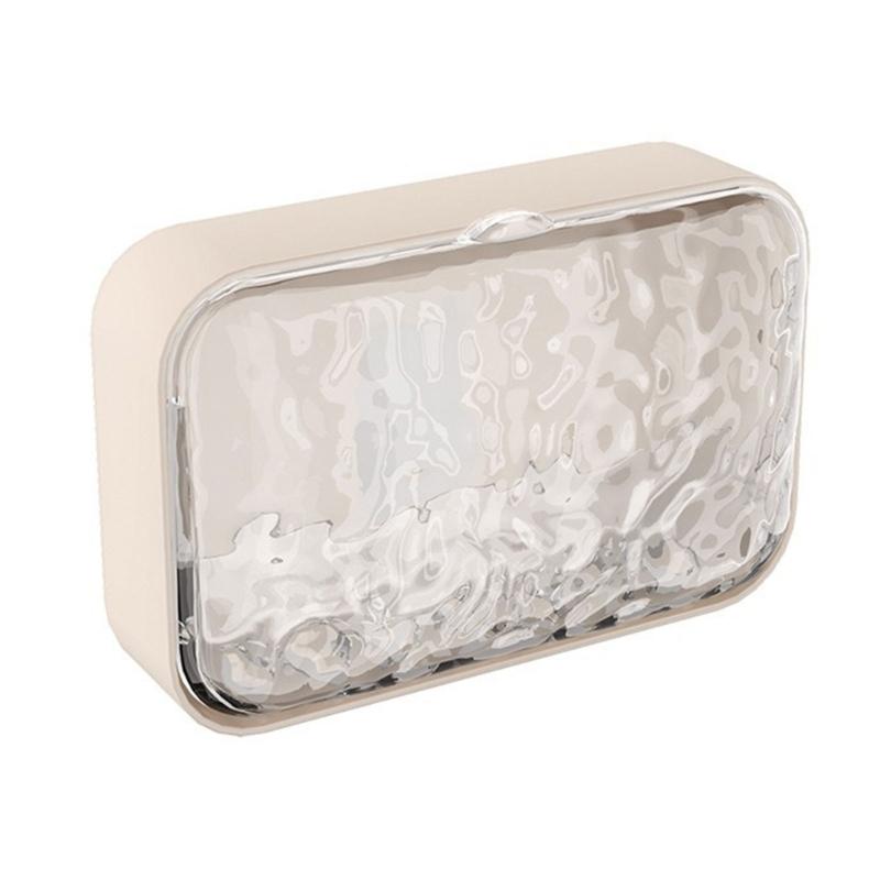 Bathroom Wall Mount Soap Holder Drainage Shelf Organizers Adhesive Mount Soap Dish Bathroom Organizers Soap Holder