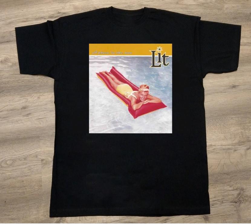 Lit Band Albums Black Cotton Shirt Full size S-5XL Unisex TH279 S