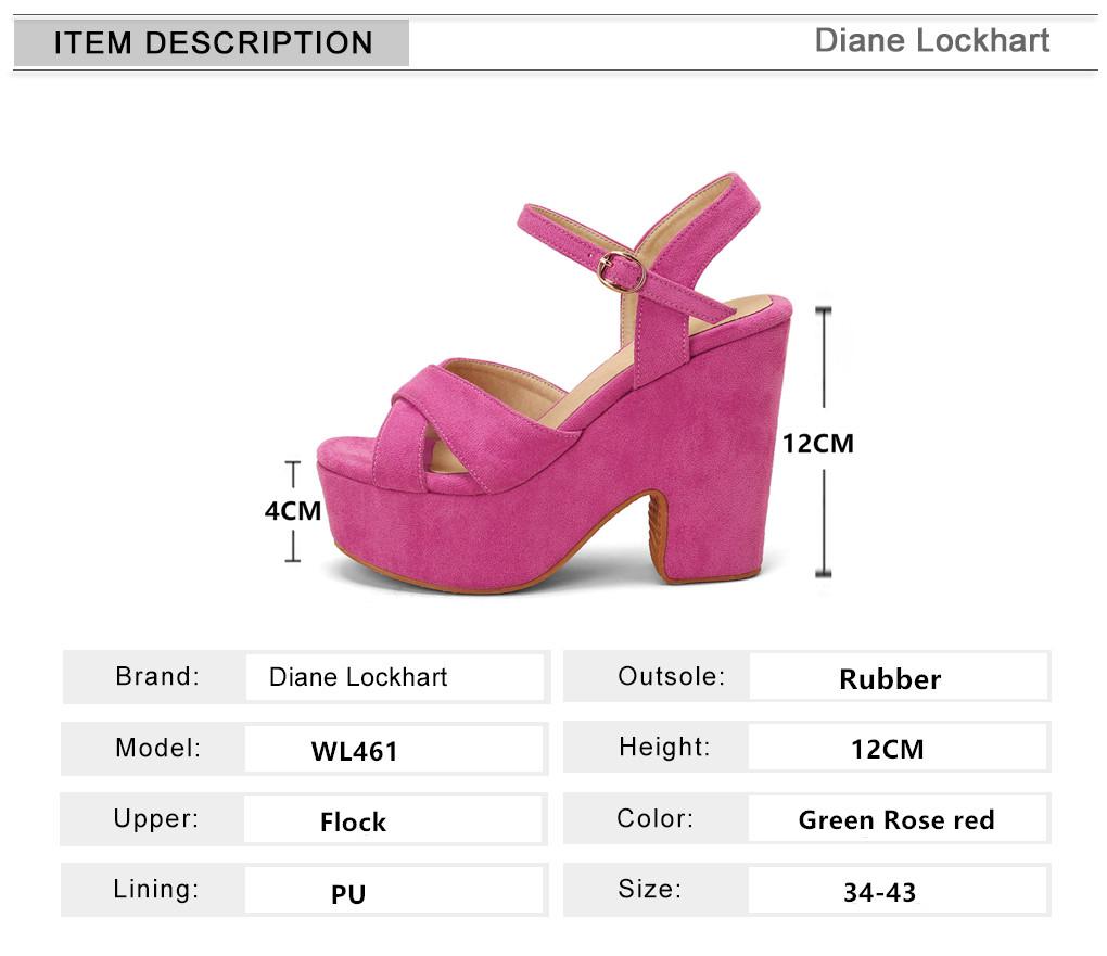 Mode 2025 Neuer Böhmischer Stil Urlaub High Heels Sommer Knöchelriemen Schnalle Party Sandalen Plateau Keilschuhe Damengröße 34-43