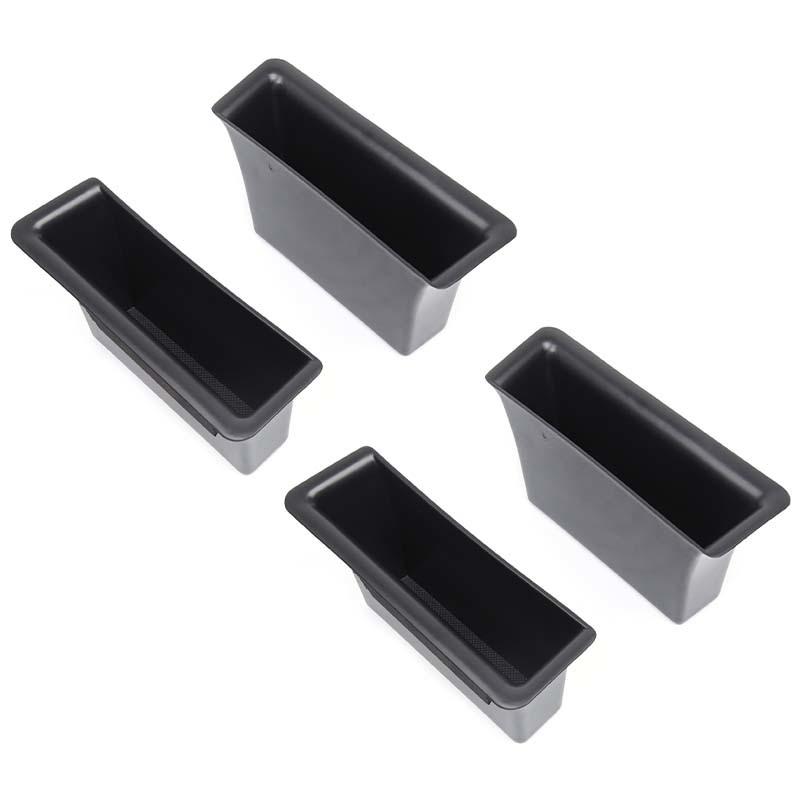 Door Inner Armrest Storage Box Organizer Container For Dodge RAM 2010-2017 Stowing Tidying Accessories,4 pcs