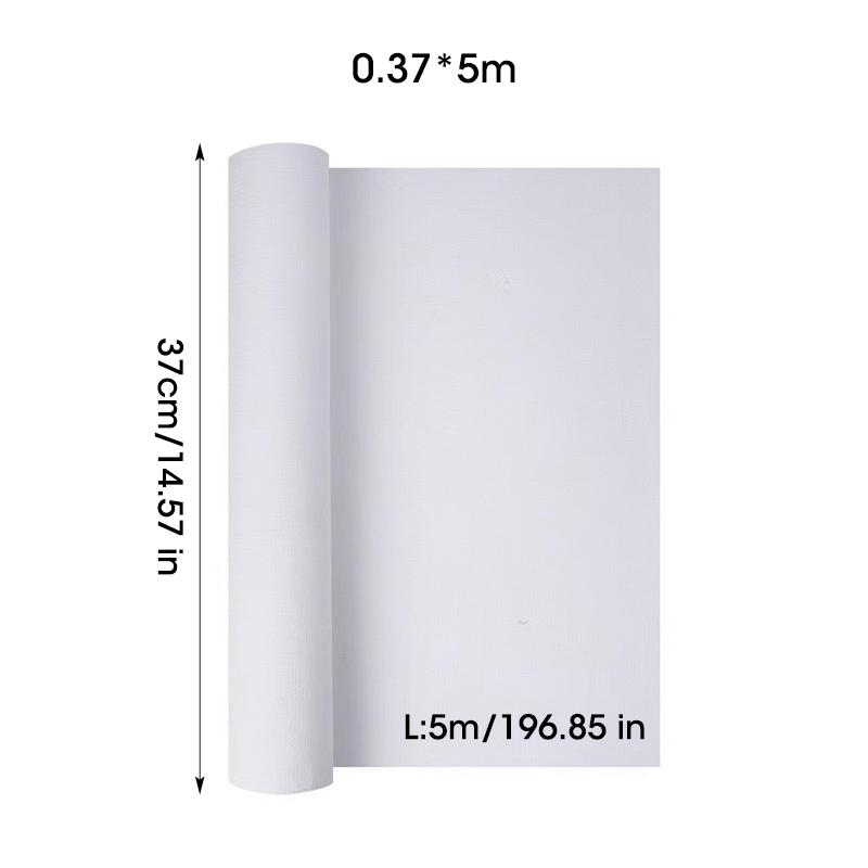 5M/Roll Cotton Canvas Roll,White Black Blank Specialized Suitable for Oil Painting,Acrylic Pigments,27,37,47,,57,67,77,87cm Wide