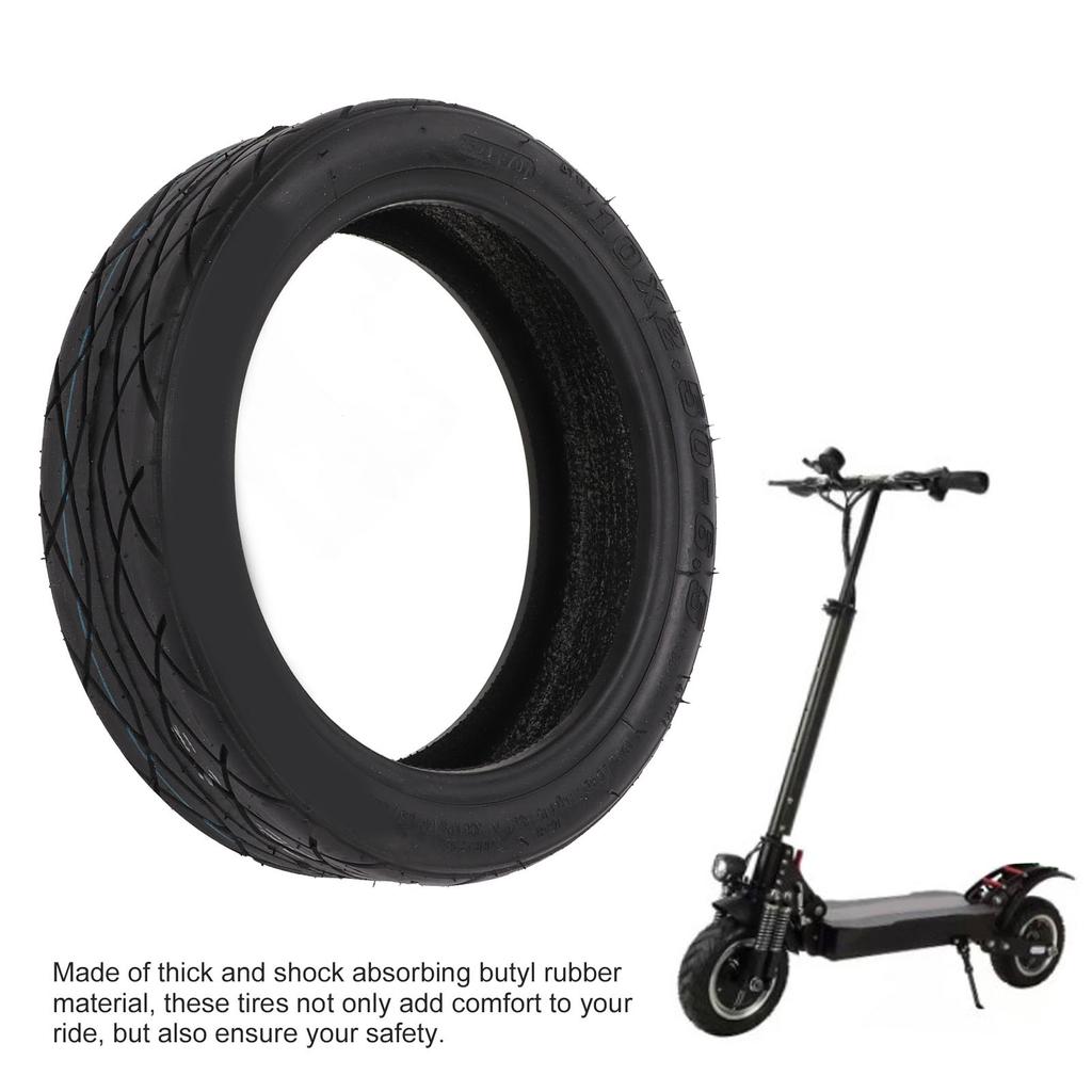 10 Zoll 10x2,50?6,5 Verdickung Tubeless Reifen Stoßdämpfung Elektroroller Vakuumreifen