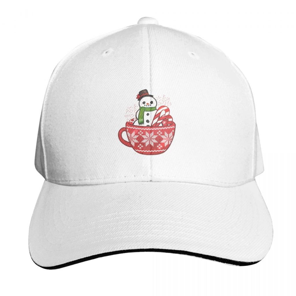 SnowUnisex Sweater Teacup Baseball Cap Trucker Cap Snapback Cap Summer Hat Hip Hop Womens Beach Visor Unisexs