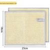 Silver Steel Wire Double-Sided Dishcloth - Non-Stick, Oil-Proof, Thick Scouring Pad for Stain Removal.