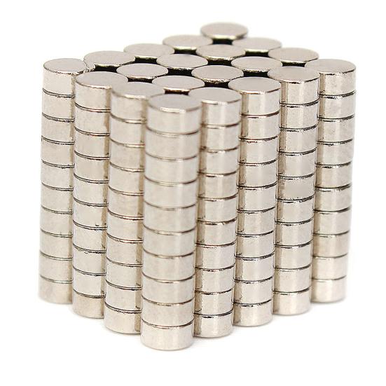 200Pcs 3x1.5mm N35 Strong Round Cylinder Blocks Rare Earth Neodymium Magnets