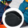 Winter Ear Muffs for Men & Womens Adjustable Plush Ear Warmers for Outdoor Skiing Behind the Head Earmuffs