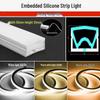 220V Flexible Silikon-integrierte lineare Streifenleuchte