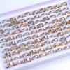 10 teile/los Großhandel Mode Einfache Edelstahl Ring Für Männer Frauen Schöne Trendy Punk Schmuck Vintage Geburtstag Party Geschenke