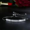 Women's Gold-Plated Zircon Tennis Bracelet - Full Diamond Design, Model S5650