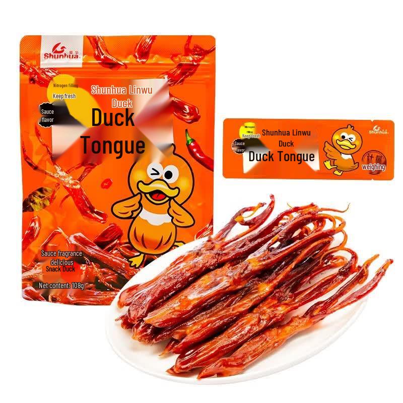 Shunhua Soy Sauce Flavored Duck Tongues