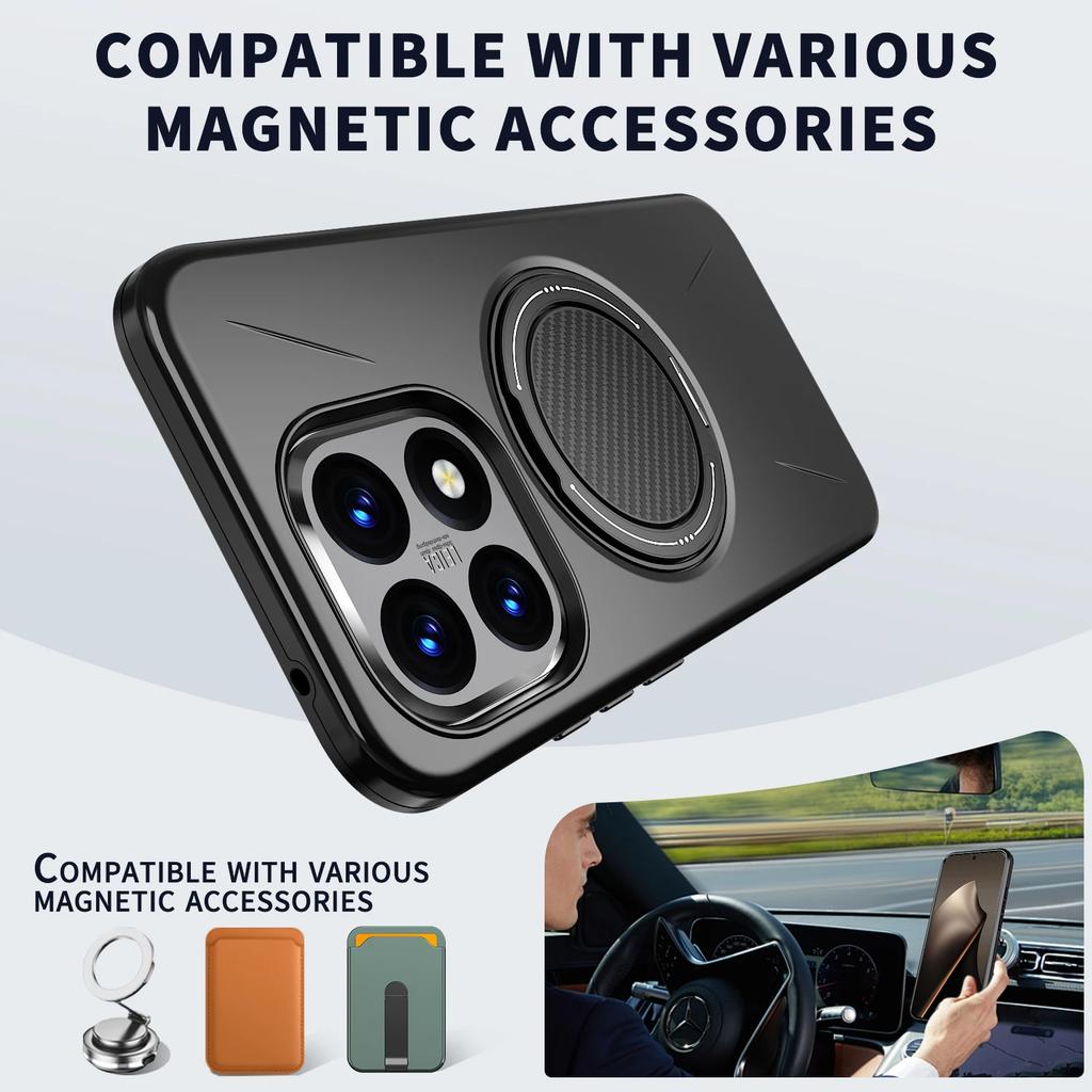 Case for Xiaomi 15T Pro 5G MI15T Xiaomi15t Xiao Mi 15t Dual Layer Kickstand Cover Hard Anti-fall Covers