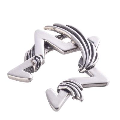 Artemis Classic Shooting Star Ear Cuff (ac-ace0151) - Silver Accessories for Men and Women, Brand Jewelry, Silver Faux Earrings, Non-Pierced