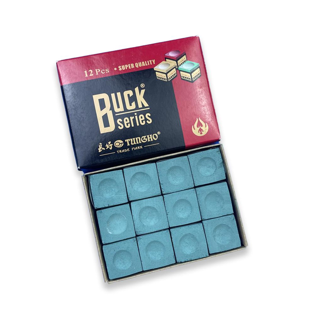 

12 шт./кор. мел для бильярдного кия, американский черный, 8 наконечников для кия, квадратный порошок, принадлежности для бильярда, аксессуары