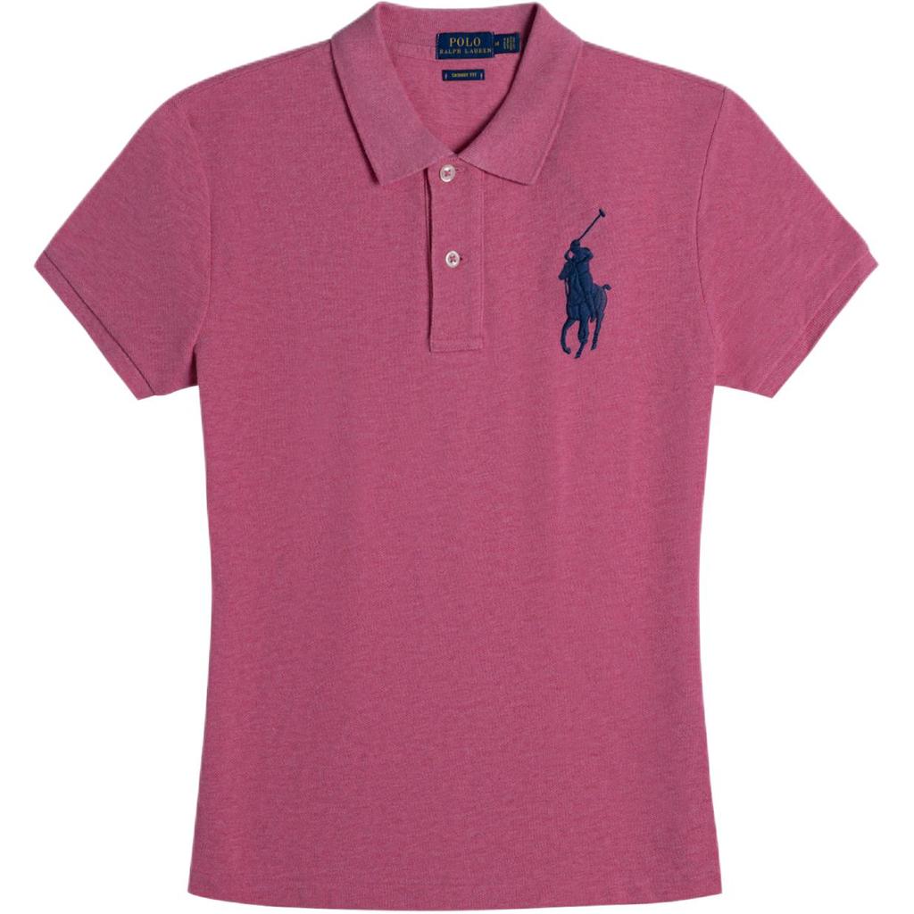 Polo Ralph Lauren Dámské polo tričko s krátkým rukávem a výšivkou Big Pony 211661697-052