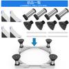DEWEL Washing Machine Stand with Large Suction Cup Height High Includes Height Adjustment Weight Capacity Approximately Sound and Vibration Reduction