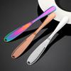 Stainless Steel Serrated Butter Knife with Holes for Spreading Cream Cheese and Jam