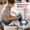 Heizkissen, Extra Groß 12"X24" Heizkissen Zur Linderung von Rückenschmerzen Elektrisches Heizkissen Mit Feuchter Trockener Therapie Auto-Abschaltung Weich Waschbar