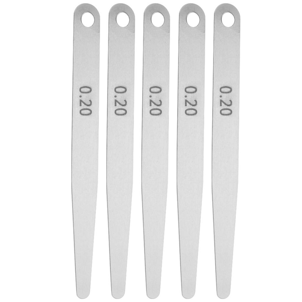 0.2 Stainless Steel Feeler Gauge Ruler Welding Inspection Tool Feeler Gap Gage Feeler Gauge Stainless Steel Gage