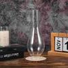 38Loch Langer Öllampen-Kamin Hohe Transparenz Glas Lampenschirm Ersatzbeleuchtungszubehör Licht