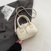 New messenger small bag women's high-end sense niche fashion handbag cute bow mini handbag