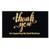 Bookmark Christmas Postcard Black White Thank You Bride X096