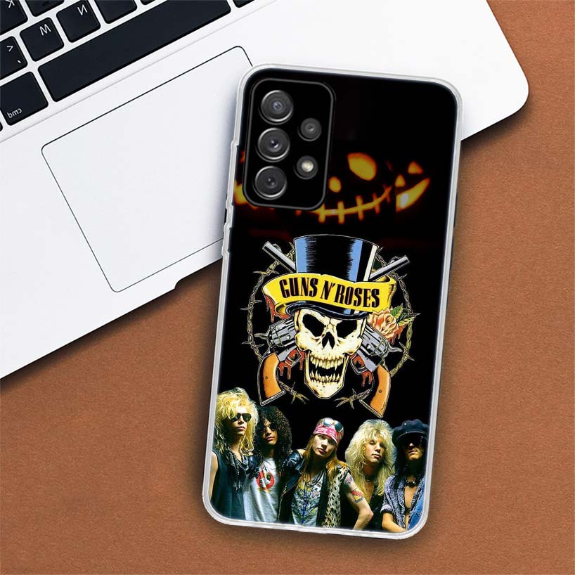 Guns N Roses Good Time Phone Case For Samsung Galaxy A51 A71 A50 A70 A40 A30 A20E A10 A41 A31 A21S A11 A01 A6 A8 + A7 A9 Plus