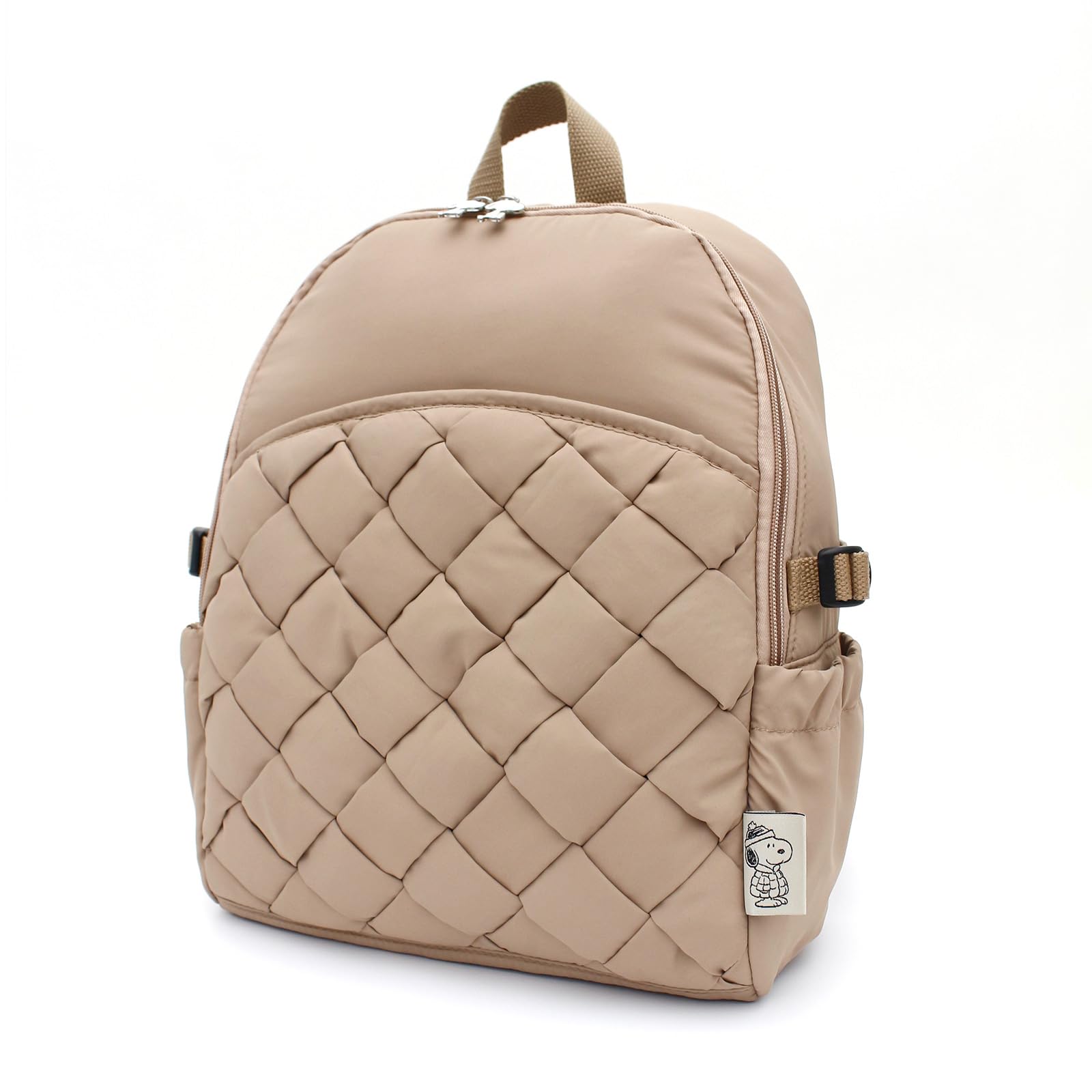 

Snoopy Puffer Bag Series Limited Time Sale With Snoopy Tag Snoopy Bag 2WAY PN135 Puffer Beige [Happitas] Women s Tote