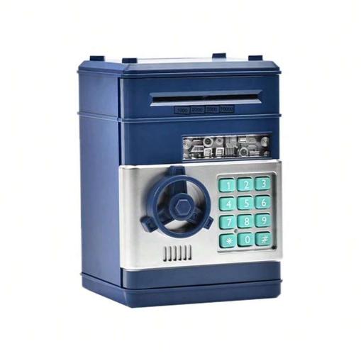 Piggy Bank, Electronic Coin Savings Bank With Password Protection, ATM Savings Bank Coin Reel Storage Box, Creative Money Storag