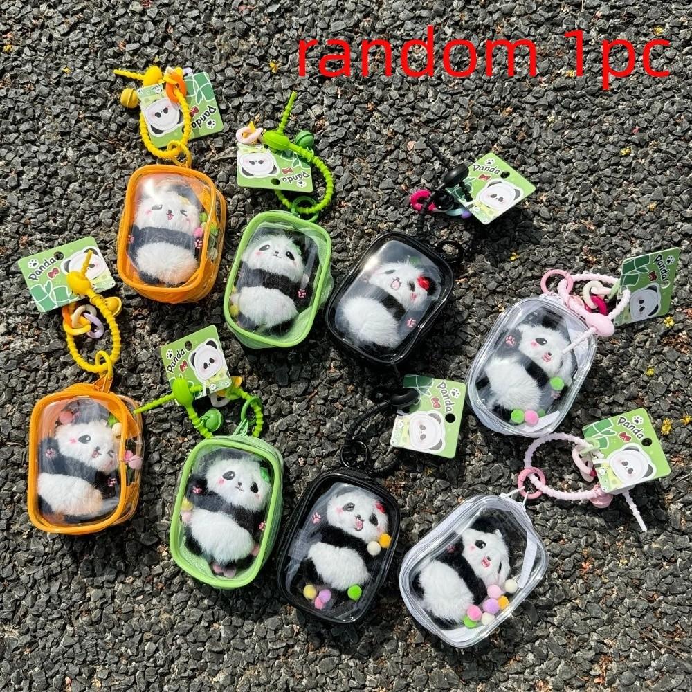 

Креативный дизайн Прозрачная сумка Милая панда Пылезащитная сумка Уникальная сумка для хранения Дорожные аксессуары random 1pc