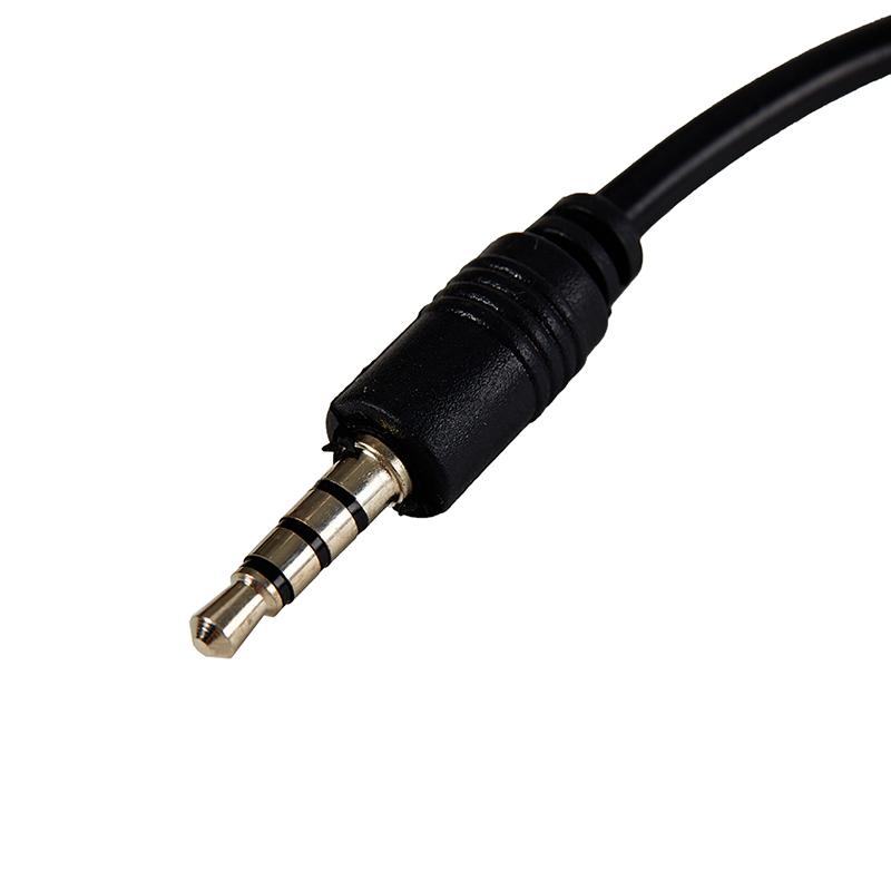 0.2 M 3.5Mm Male Audio Aux Jack To Usb 2.0 Type A Female Otg Converter Plug