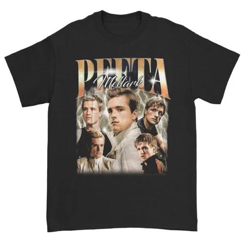 Vintage Peeta Mellark T-Shirt Josh Hutcherson Limited Shirt Gift For Fans XXXXL