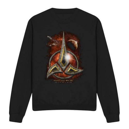 Star Trek Unisex Adult Klingon Crest Sweatshirt