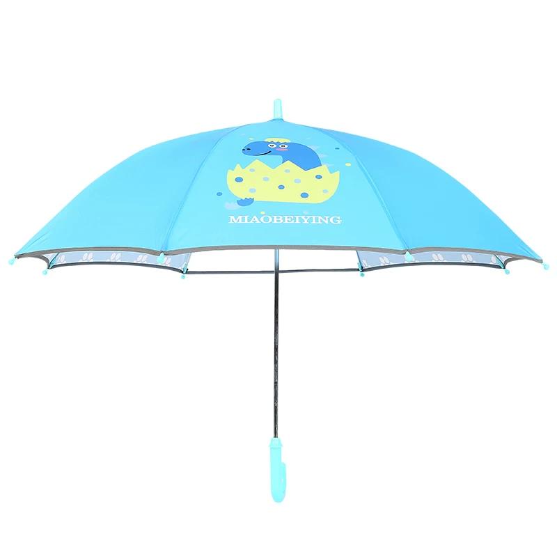 Children's Umbrella Boys All-Weather Umbrella Primary School Students Girl Princess Kindergarten Safety Semi-automatic Long Handle Lightweight Small