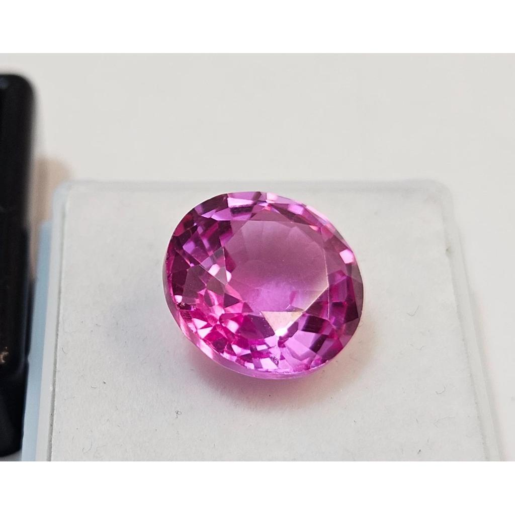 Round Cut Natural Pink Sapphire 9-10 Ct Stunning Loose Gemstone