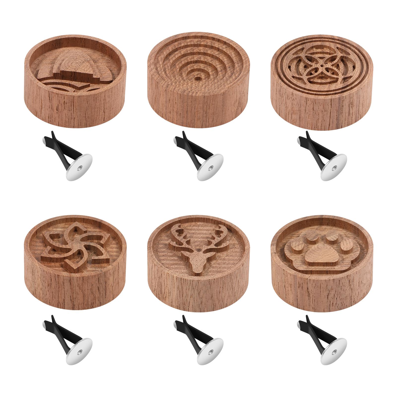 

6 шт. Диффузор для эфирных масел Дерево Уникальный Без огня Ароматерапия Аромат Рассеянный Домашний декор Поделки Освежитель воздуха 6pcs