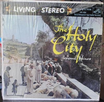LP Record JEROME HINES - The Holy City LSP1637 RCA Victor 1958 US Classical Used
