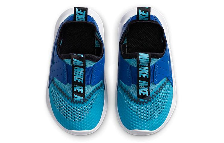 Nike Flex Runner Breathe Slip Resistant Cushioning Abrasion Resistant Low Top Toddler Shoes Blue White CV9329-400