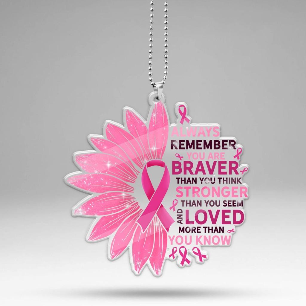 Acrylic Pink Fashionable Flat Car Pendant Accessory For Chic Aesthetics Interior