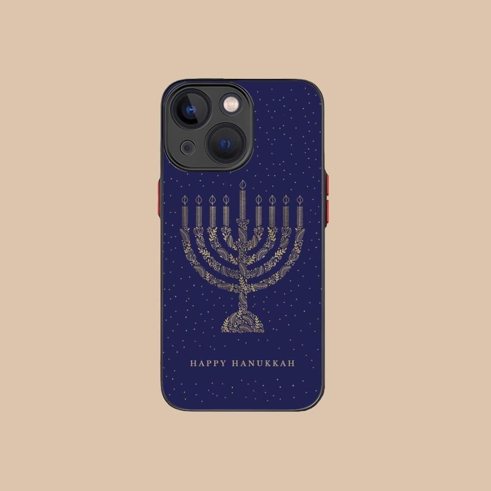 

Jewish Hanukkah Mobile Phone Case for iPhone 17 16 15 14 13 12 11 X XR XS 8 7 Air Pro Max Plus Mini Colorful Silicone Cover iPhone17