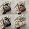 Womens Pu Water Bucket Bag With Lock Closure For Daily Use