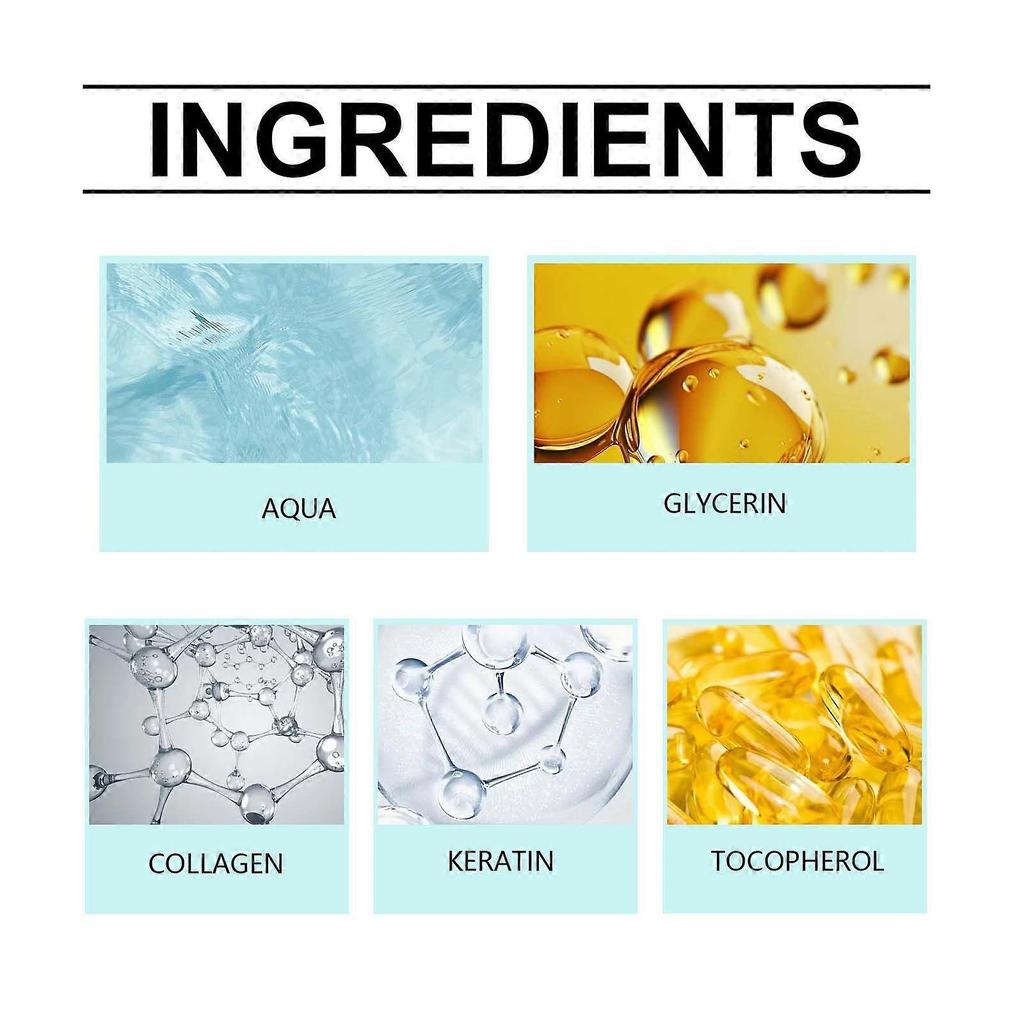 Protein hair straightener moisturizes, nourishes, smooths frizzy hair, and gives it shine.
