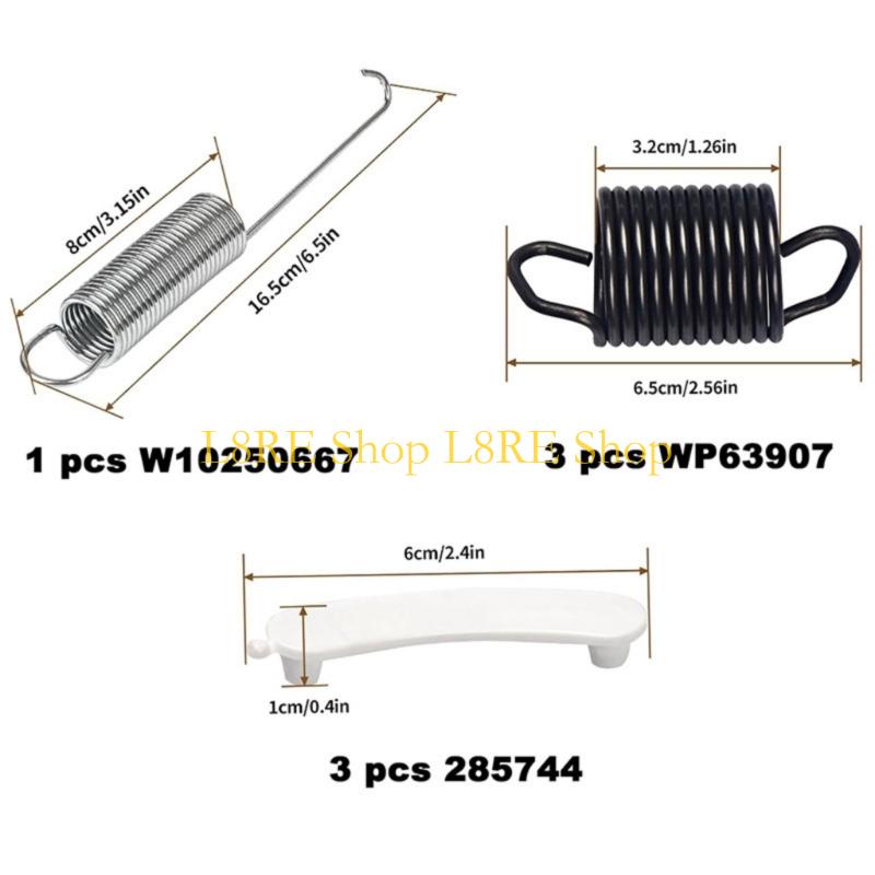 L8RE Washing Machine Spring Suspension Stability Floor Protective Quiet Operation