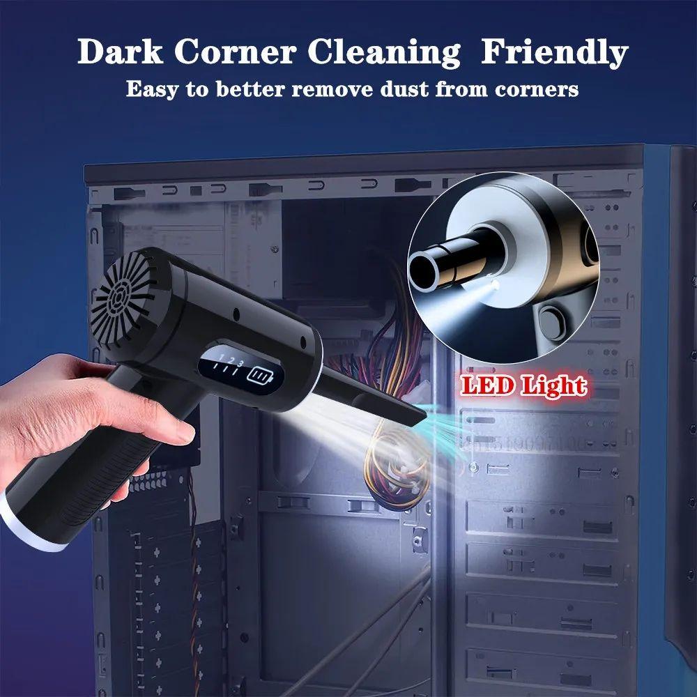 50000RPM Car Vacuum Cleaner Wireless Vacuum Cleaner Handheld Vacuum Pump Cordless Robot for Car Home Appliance Strong Suction