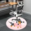 1pc Dachshund Office Round Rug, Non-slip, Soft and Durable Office Rug for Interior Decoration, Perfect for Office, Beautiful Decoration Yy260324082