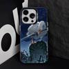 Funny D-Duck Cartoon For iPhone 11,12,13,14,15,16,17,Pro,Max,Plus,E,Air,Mini Phone Case IMD Matte Black