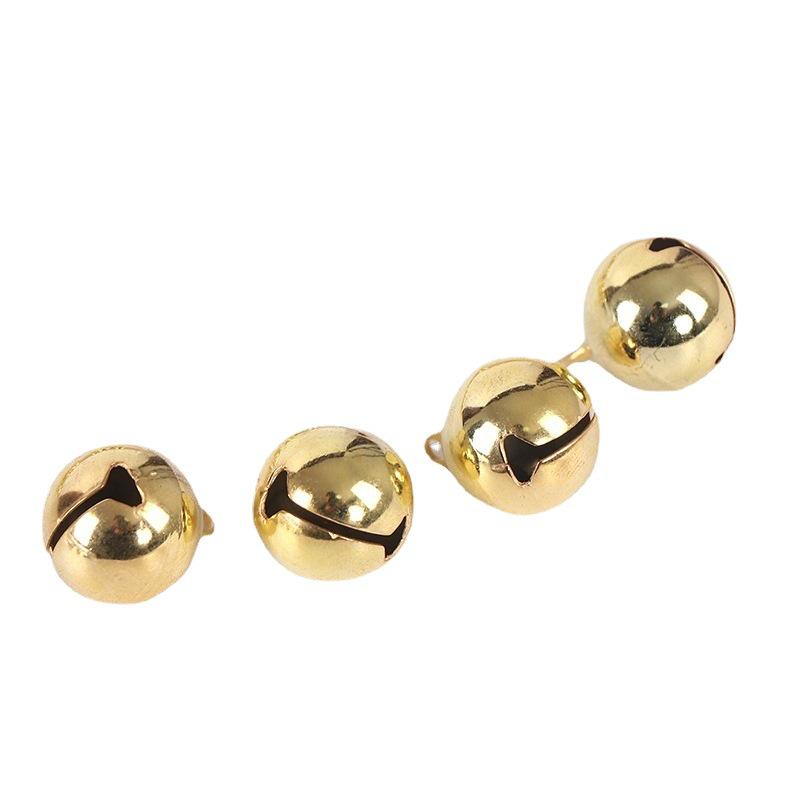 18mm Imitation Gold Bell Pendant for Jewelry or Pet Collar