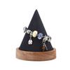 Wood Cone Bracelet Display Stand Bracelet Ring Necklace Storage Rack Creative Jewelry Display Holder Counter Props Display Stand