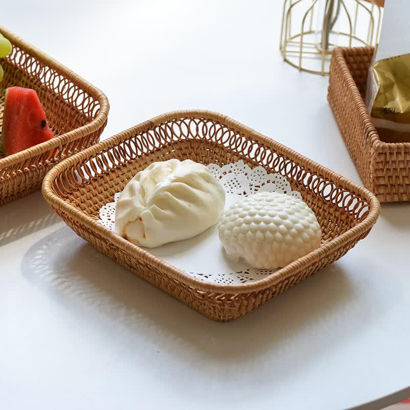 ZISIZ Rattan Woven Multi-purpose Basket