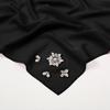 New Bubble Chiffon Diamond Rhinestone Hijab Shawl Scarf Women Ramadan Muslim Headband Wraps Headscarf Foulard Muslim Hijab Sjaal