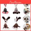 New Cartoon Animal Pet Toy Wholesale Rope Toy Donkey Deer Dog With Sound For Durable Playtime